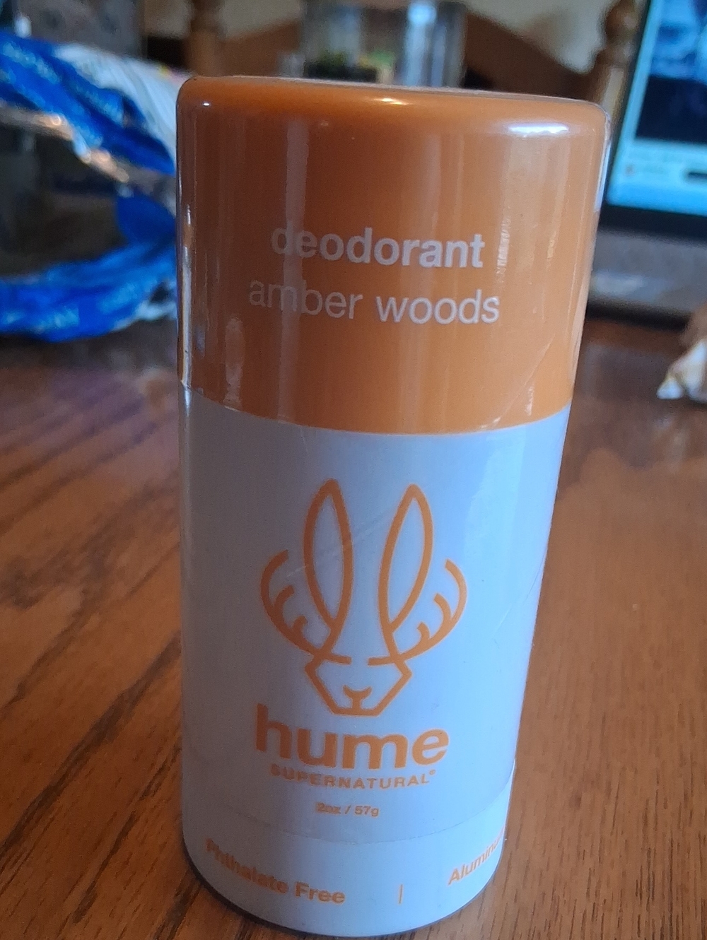 Hume Amber Woods Deodorant Stick - Orange